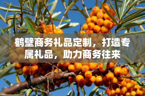 鹤壁商务礼品定制，打造专属礼品，助力商务往来