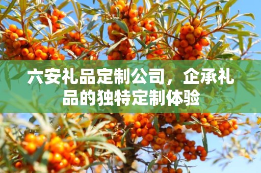 六安礼品定制公司，企承礼品的独特定制体验